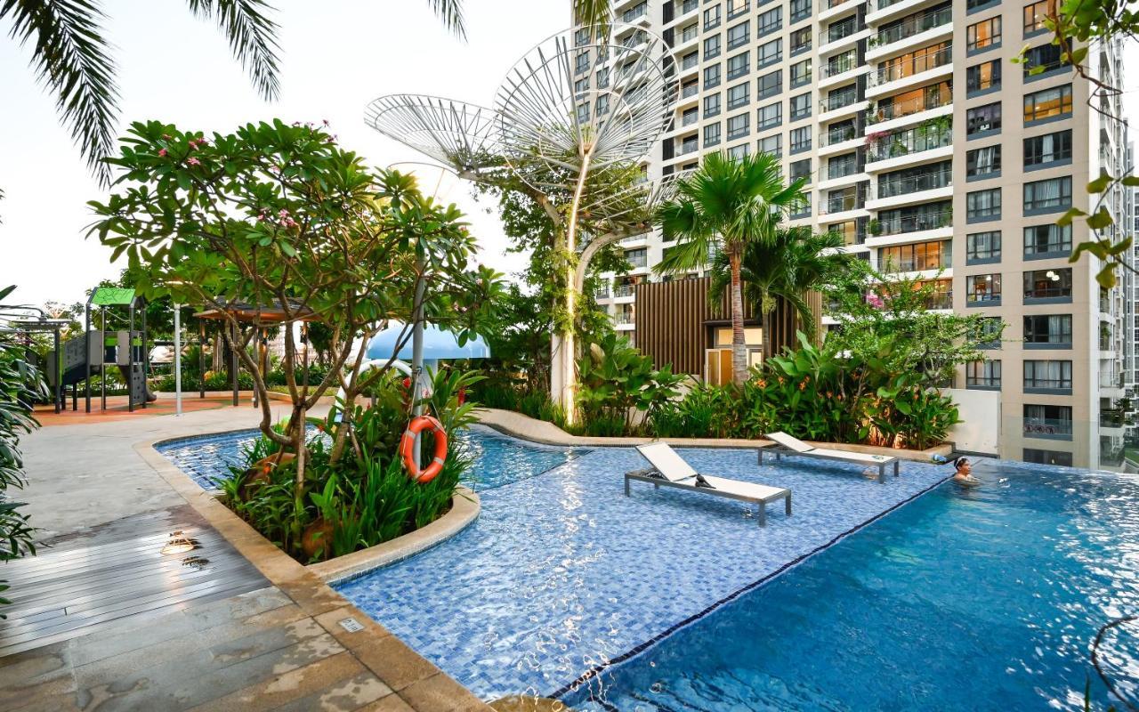 Estella Heights Saigon City View 2Br Apartment & Pool, Ho Chi Minh-Byen Eksteriør billede